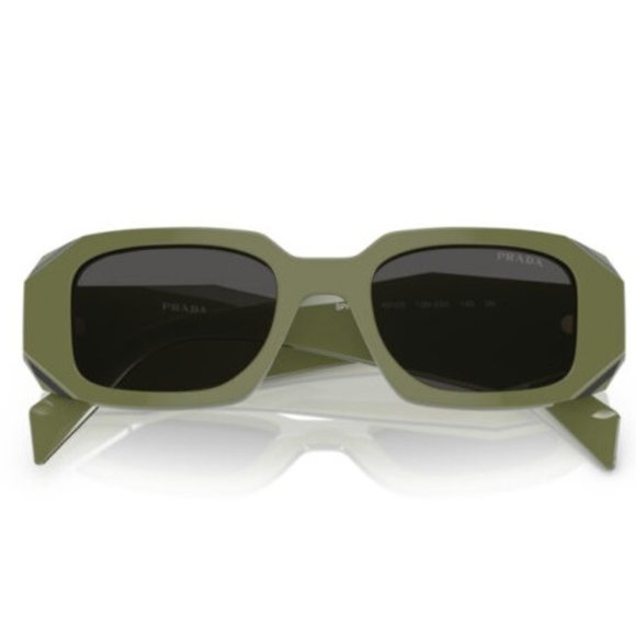 NEW PRADA PR 17W GREEN SUNGLASSES NEW UNISEX PRADA PR17WS 13N-5S0 PRADA - Picture 4 of 7